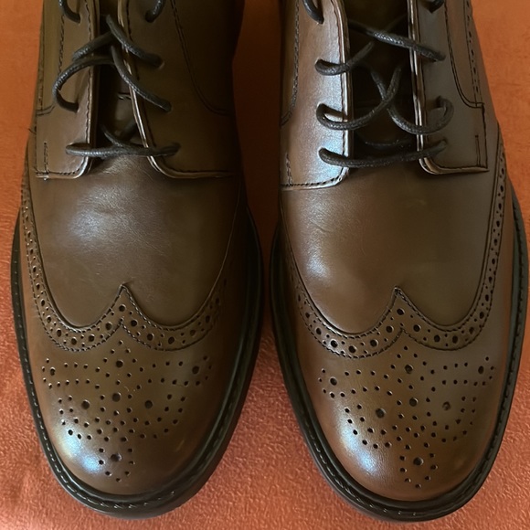 Johnston & Murphy Mens Conrad Cap Toe Oxford , Brown size 9 1/2 - Picture 2 of 6